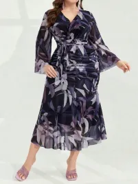 wielokolorowa-klasyczna-midaxi-sukienka-siatka-dlugi-rekaw-plus-shein-44