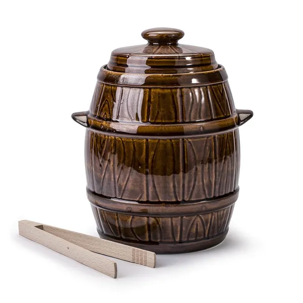 garnek-bacy-beczka-do-kiszenia-kapusty-ogorkow-kiszonek-kimchi-5l-kamionka-kolor-brazowy