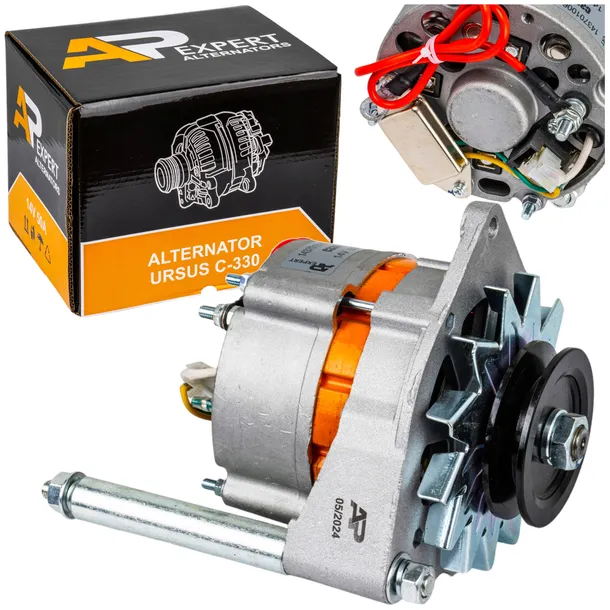 ALTERNATOR 50A ŁADOWANIA URSUS C-330 C-328 C-330M Z REGULATOREM 14V SOLIDNY