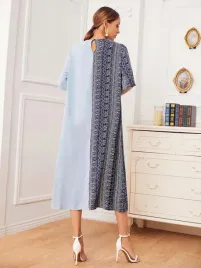 sukienka-niebieska-wzorzysta-midaxi-prosta-szeroka-plisowana-shein-44