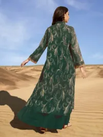 zielona-sukienka-maxi-trapezowa-dlugi-rekaw-zloty-haft-shein-38