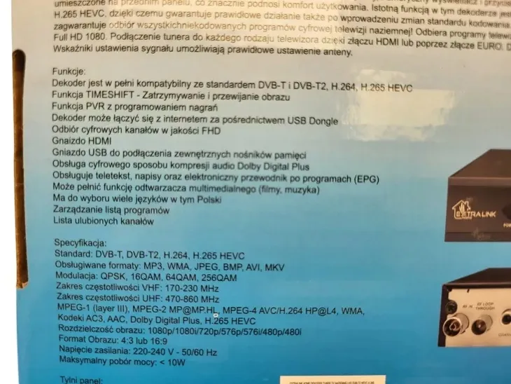 tuner-dvb-t2-exelento-h265-10bit-zlacza-hdmi