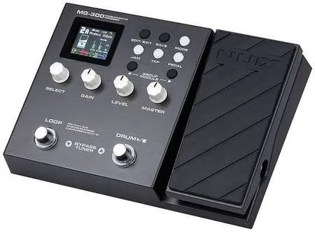 nux-mg-300-kompaktowy-multiefekt-gitarowy-z-realistycznymi-symulacjami-ir-przeznaczenie-gitara-elektryczna