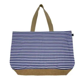 torba-plazowa-canvas-beach-bag-40x55-biala-granatowa-100percent-bawelna-cawoe