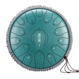 hluru-twl15-12-malachite-tongue-drum-zielony-tank-handpan-beben-jezykowy