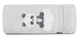 recznik-bawelniany-dzieciecy-srebrny-z-kapturkiem-100x100-eurofirany