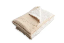 kocyk-75x100-muslin-designe-bezowy-bialy-w-rozyczki-babymatex