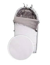 spiworek-do-wozka-cocoon-srebrny