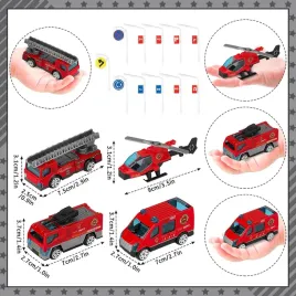 posterunek-strazy-pozarnej-helikopter-wozy-strazackie-straz-pozarna-zestaw