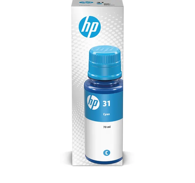 nowy-tusz-hp-31-1vu26ae-cyan-smart-tank-580-5105-5106-515-516-500-530-615-wydajnosc-8000-str