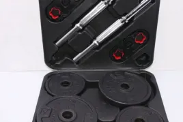 hantle-zeliwne-regulowane-domyos-zestaw