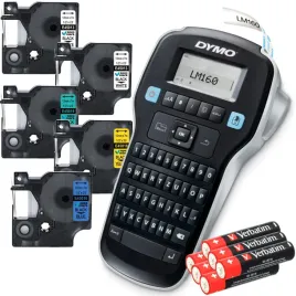 drukarka-dymo-labelmanager-lm160-5x-tasmy-kolory-d1-baterie-zestaw