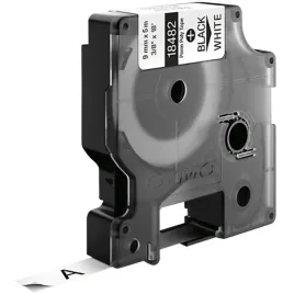 tasma-poliestrowa-dymo-18482-mm-9-x-55-m-czarno-biala