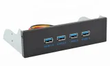 front-panel-przedni-wewnetrzny-4x-usb3-0-5-25-kolor-czarny