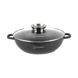 garnek-aluminium-niski-ala-wok-28cm-33l-marmur-masterpan-mp-2135