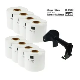 8x-etykiety-dk-11202-62x100-300szt-uchwyt-ql600-ql700-ql800-ql810-ql1100