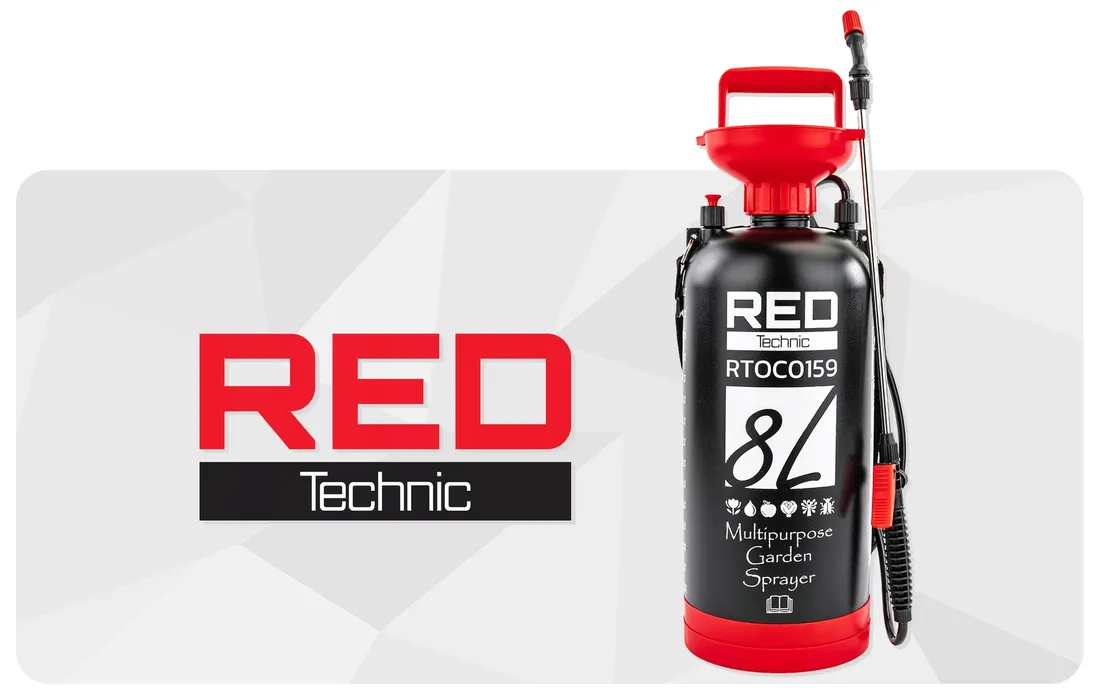 opryskiwacz-reczne-red-technic-8-l