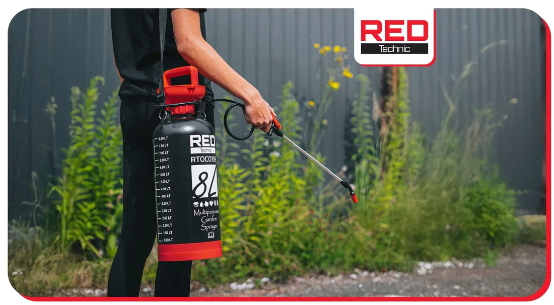 opryskiwacz-reczne-red-technic-8-l