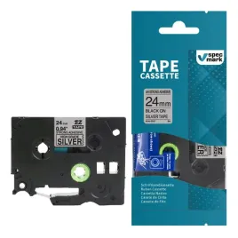 tasma-specmark-do-brother-p-touch-tze-s951-24mm-x-8m-srebrna-mocny-klej