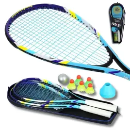 zestaw-do-badmintona-nils-2-rakiety-lotki-speedminton-crossminton