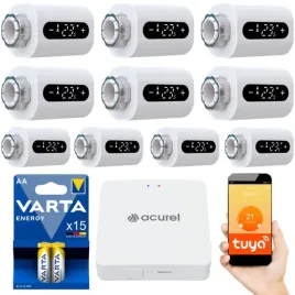 glowica-termostatyczna-acurel-biala-z-bateriami-zigbee-3-0-tuya