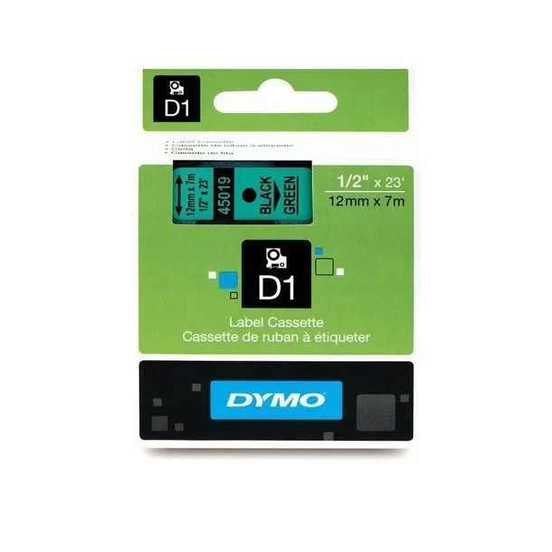 tasma-dymo-d1-45019-12mm-zielony-czarny-oryginal-waga-z-opakowaniem-0-1-kg