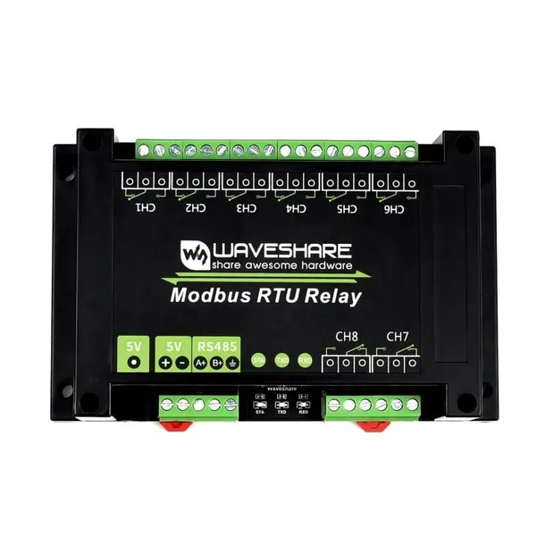 przekaznik-waveshare-modbus-rtu-relay-en-model-modbus-rtu-relay-en
