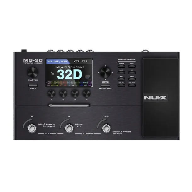 nux-mg-30-multiefekt-gitarowy-procesor-podlogowy-z-pedalem-ekspresji-model-mg-30