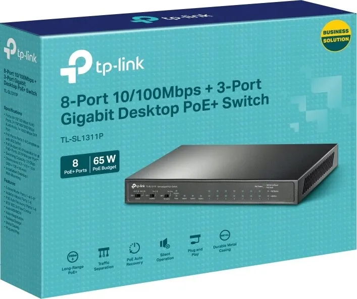switch-tl-sl1311p-10-100-mb-s-poe-3-porty-gigabit-liczba-portow-8
