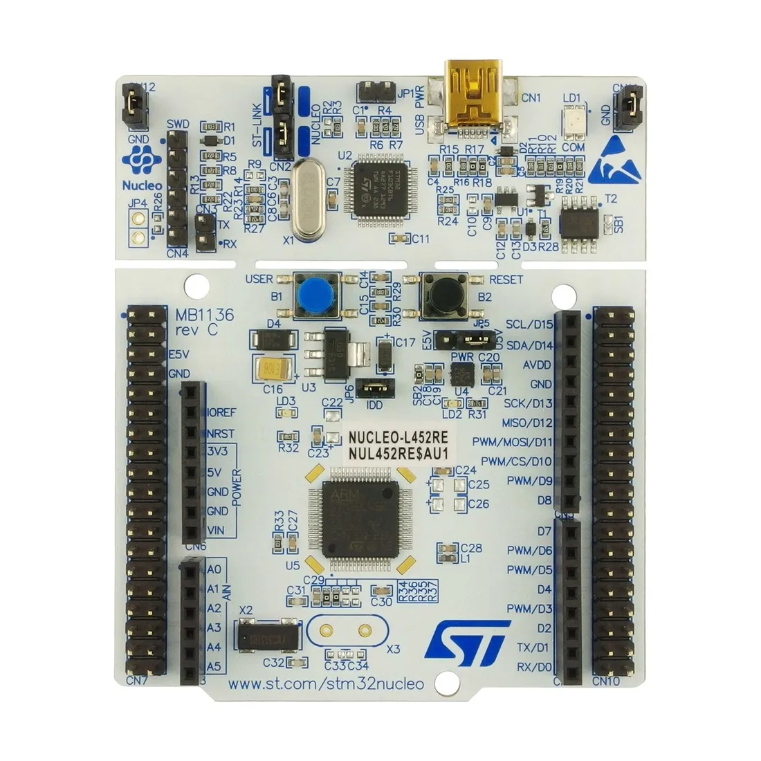 programator-stmicroelectronics-nucleo-l452re