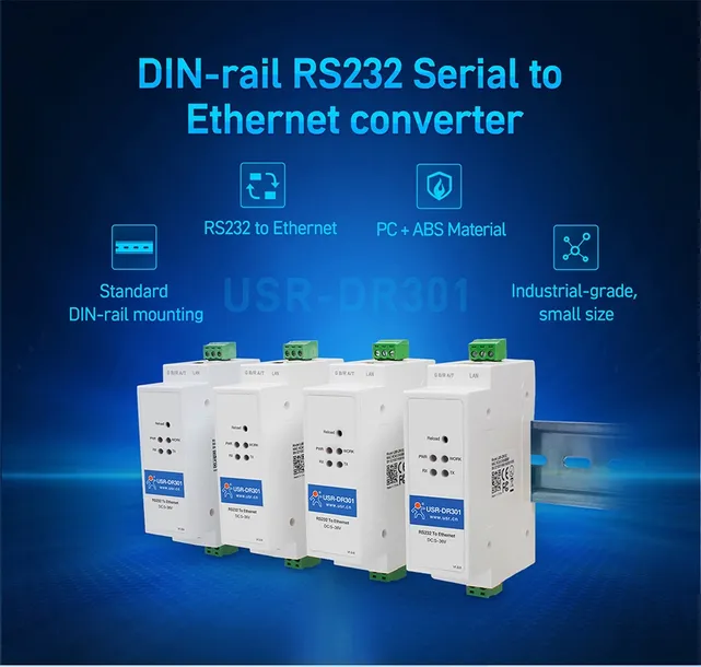 usr-dr301-konwerter-rs232-ethernet-din-rail-kod-producenta-usr-dr301