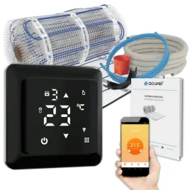 mata-grzewcza-elektryczna-pod-plytki-160w-m2-termostat-wifi-zestaw-35m2
