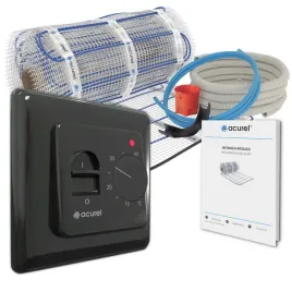 mata-grzewcza-160w-m2-termostat-pokojowy-ip21-kompletny-zestaw-acurel-7m