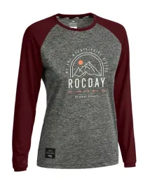 koszulka-damska-rocday-camber-women-s-jersey-melange-burgundy-s