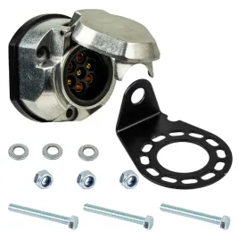 gniazdo-przyczepy-7-pin-wspornik-mocowanie-gniazda-i-sruby-zestaw