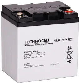 akumulator-agm-technocell-tcl-12w-28ah-agm-vrla-28-12w-ppoz-alarm-centrala