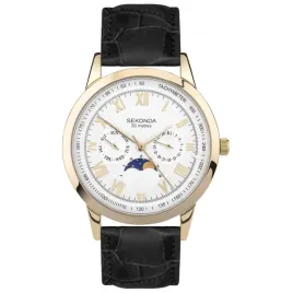 zegarek-meski-sekonda-30147-zloty-kwarcowy-classic-pasek