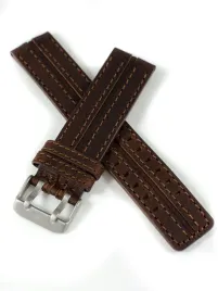 brazowy-pasek-do-zegarka-vostok-expedition-22-mm