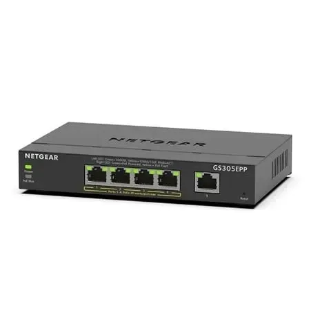 switch-zarzadzalny-netgear-gs305epp-poe-120w-5xgb-waga-z-opakowaniem-0-6-kg-liczba-portow-lan-rj-45-1