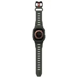 skinarma-pasek-etui-mecha-2in1-apple-watch-49mm-oliwkowy