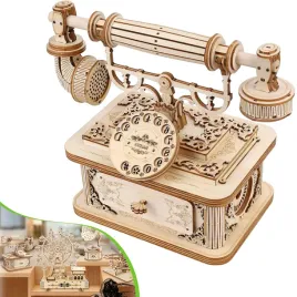 drewniany-retro-telefon-dla-dzieci-drewniane-puzzle-3d-drewniana-ukladanka