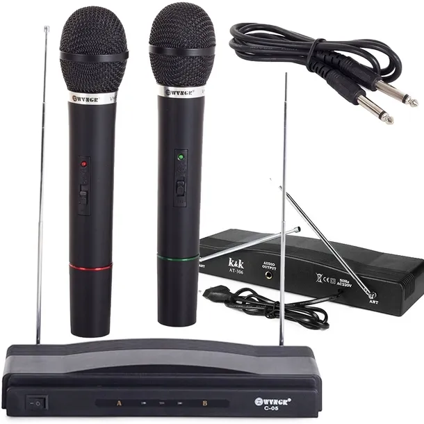 przenosna-kolumna-estradowa-karaoke-bluetooth-usb-2-mikrofony-bezprzewodowe-marka-iso-trade-model-at-306