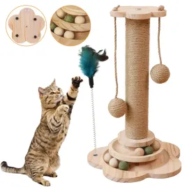 zabawka-dla-kota-4w1-drapak-dla-kota-drabinka-dla-kota-pileczki-dla-kota