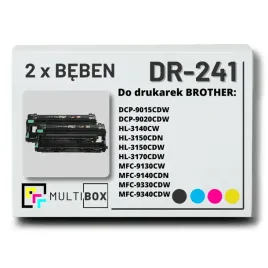 beben-dr241cl-2-pak-cmyk-do-brother-hl-3150cdn-hl-3140cw