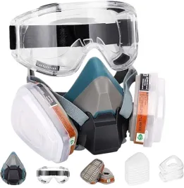 maska-przeciwgazowa-z-okularami-profesjonalna-oslona-wielokrotnego-uzytku