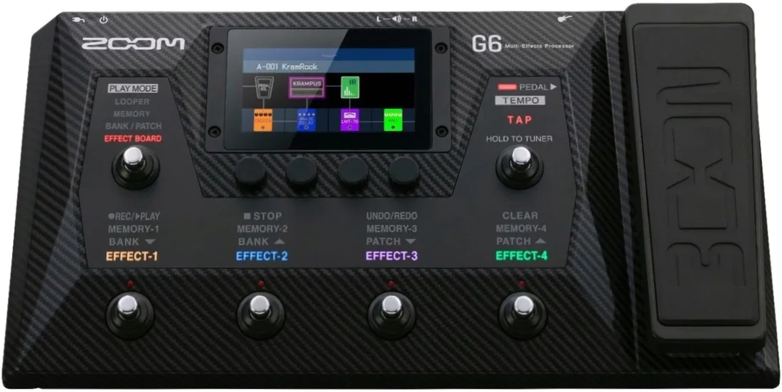 zoom-g6-procesor-gitarowy-multiefekt-z-pedalem-ekspresji-pedalboard-waga-z-opakowaniem-2-kg