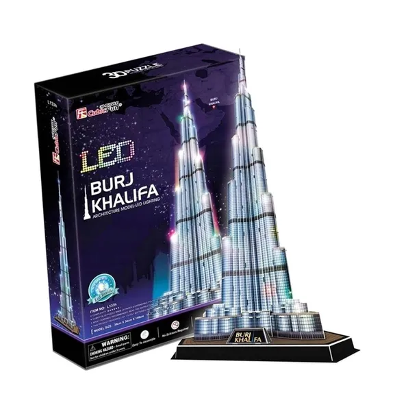 puzzle-3d-burj-khalifa-led-swiatlo-cubicfun-20508-liczba-elementow-136