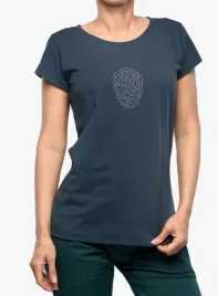 koszulka-wspinaczkowa-damska-ocun-classic-t-fingerprint-blue-moonlit