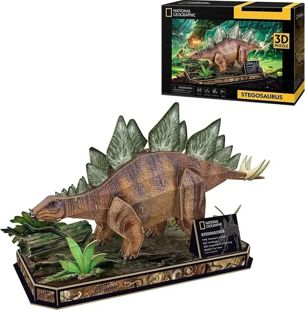 puzzle-3d-cubic-fun-62-el-national-geographic-dinozaury-stegozaur-glebokosc-produktu-4-5-cm