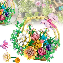 zestaw-klockow-do-budowy-kosza-z-kwiatami-z-10-kwiatami-motyl-dekoracja